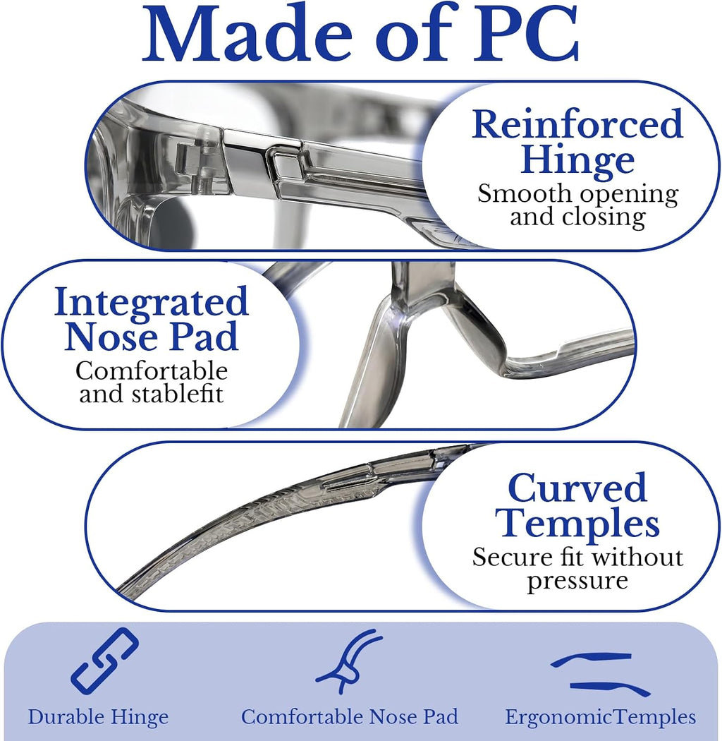 2026 New Photochromic Cycling Sunglasses-Uv400 Protection Safety Transition Glasse for Sports & Work