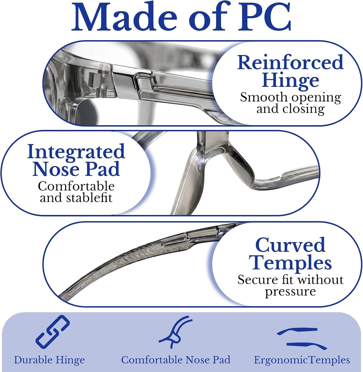 2026 New Photochromic Cycling Sunglasses-Uv400 Protection Safety Transition Glasse for Sports & Work